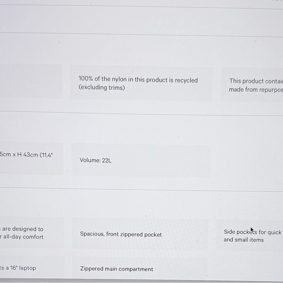 Lululemon Athletica Everywhere Backpack - Teal - Picture 2 of 5